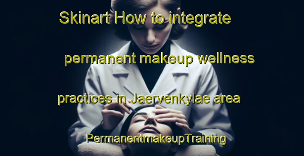Skinart How to integrate permanent makeup wellness practices in Jaervenkylae area | PermanentmakeupTraining | PermanentmakeupClasses | SkinartTraining-Finland