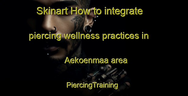 Skinart How to integrate piercing wellness practices in Aekoenmaa area | #PiercingTraining #PiercingClasses #SkinartTraining-Finland