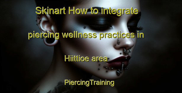 Skinart How to integrate piercing wellness practices in Hiittioe area | #PiercingTraining #PiercingClasses #SkinartTraining-Finland