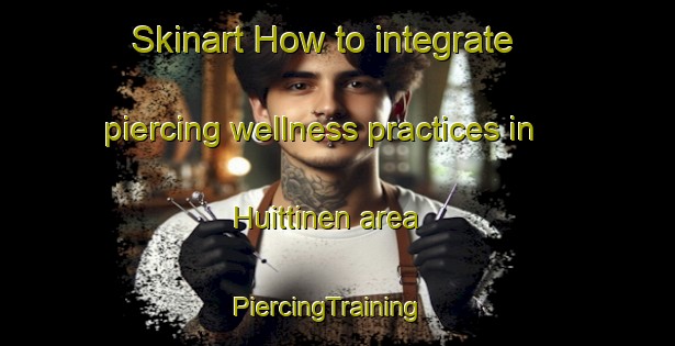 Skinart How to integrate piercing wellness practices in Huittinen area | PiercingTraining | PiercingClasses | SkinartTraining-Finland