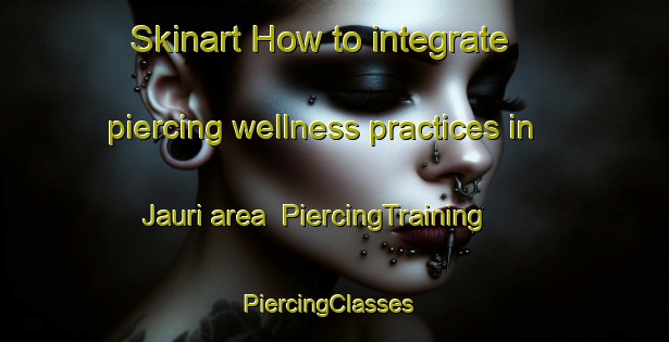 Skinart How to integrate piercing wellness practices in Jauri area | PiercingTraining | PiercingClasses | SkinartTraining-Finland