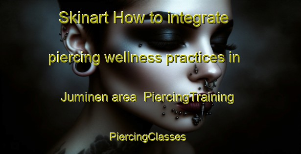 Skinart How to integrate piercing wellness practices in Juminen area | PiercingTraining | PiercingClasses | SkinartTraining-Finland