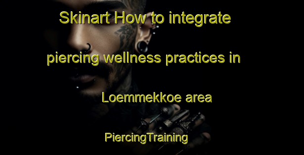 Skinart How to integrate piercing wellness practices in Loemmekkoe area | PiercingTraining | PiercingClasses | SkinartTraining-Finland