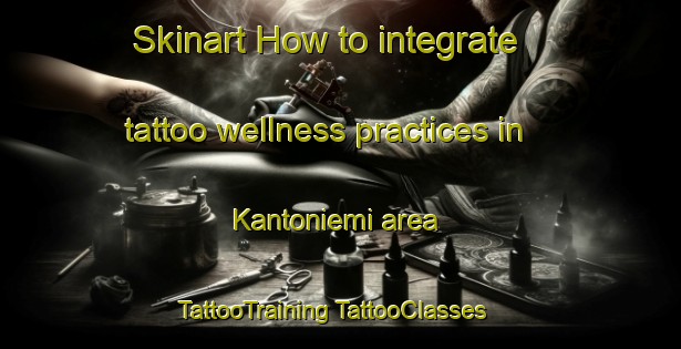 Skinart How to integrate tattoo wellness practices in Kantoniemi area | #TattooTraining #TattooClasses #SkinartTraining-Finland