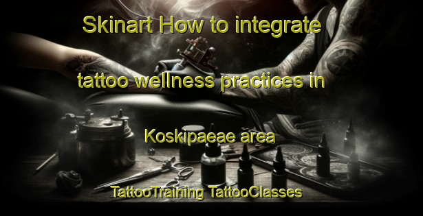 Skinart How to integrate tattoo wellness practices in Koskipaeae area | #TattooTraining #TattooClasses #SkinartTraining-Finland