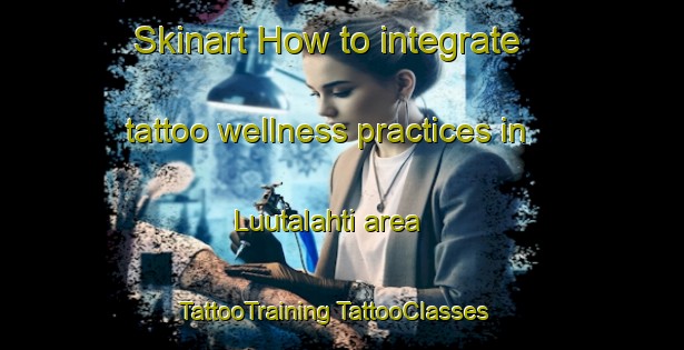 Skinart How to integrate tattoo wellness practices in Luutalahti area | #TattooTraining #TattooClasses #SkinartTraining-Finland