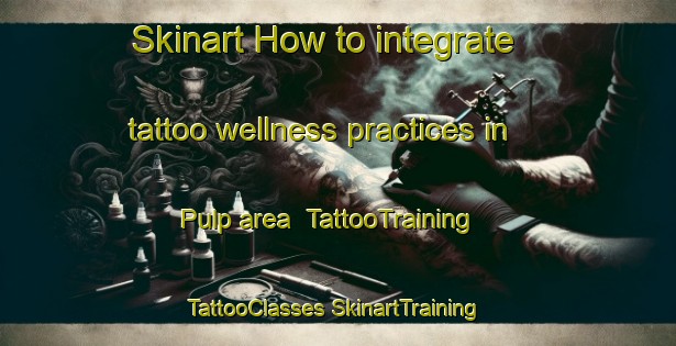 Skinart How to integrate tattoo wellness practices in Pulp area | #TattooTraining #TattooClasses #SkinartTraining-Finland