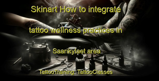 Skinart How to integrate tattoo wellness practices in Saarikylaet area | TattooTraining | TattooClasses | SkinartTraining-Finland
