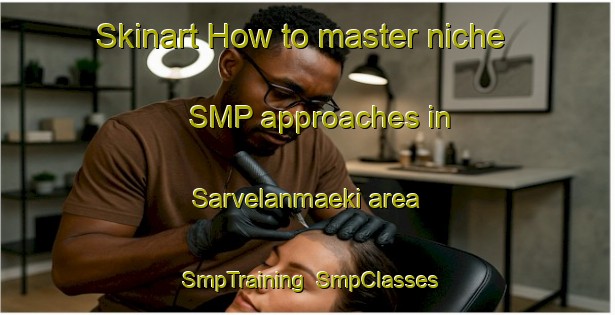 Skinart How to master niche SMP approaches in Sarvelanmaeki area | SmpTraining | SmpClasses | SkinartTraining-Finland