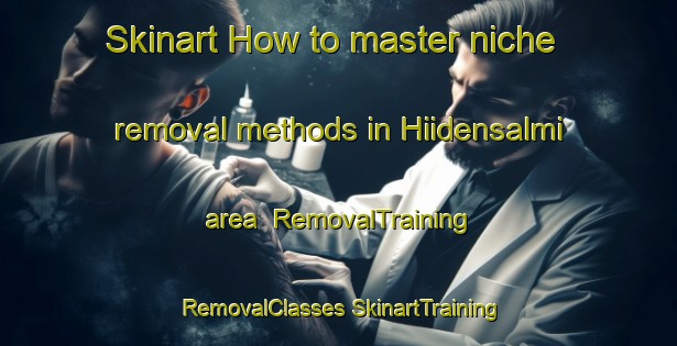 Skinart How to master niche removal methods in Hiidensalmi area | #RemovalTraining #RemovalClasses #SkinartTraining-Finland