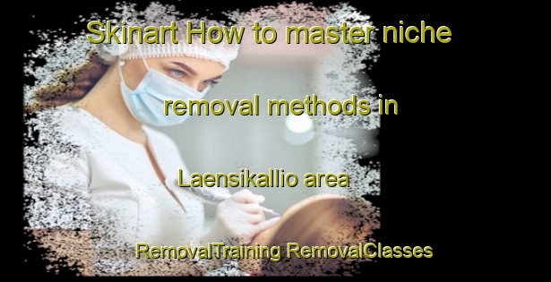 Skinart How to master niche removal methods in Laensikallio area | #RemovalTraining #RemovalClasses #SkinartTraining-Finland