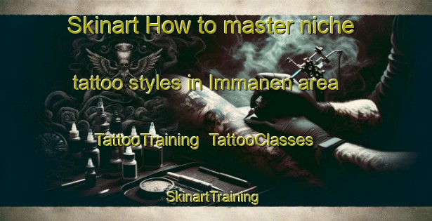Skinart How to master niche tattoo styles in Immanen area | TattooTraining | TattooClasses | SkinartTraining-Finland