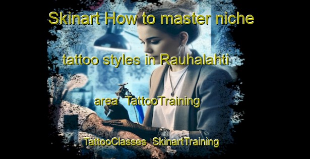 Skinart How to master niche tattoo styles in Rauhalahti area | TattooTraining | TattooClasses | SkinartTraining-Finland