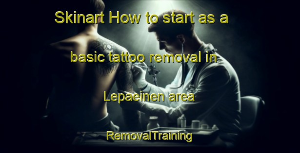 Skinart How to start as a basic tattoo removal in Lepaeinen area | RemovalTraining | RemovalClasses | SkinartTraining-Finland
