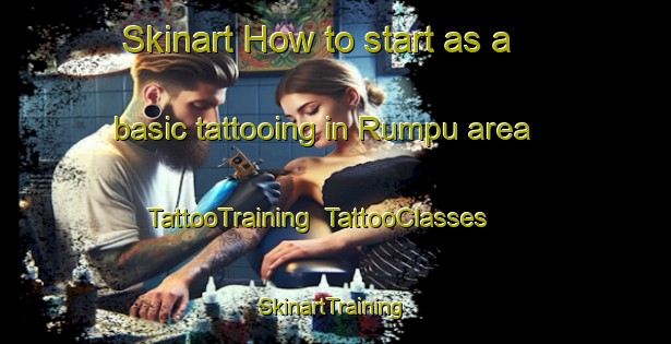 Skinart How to start as a basic tattooing in Rumpu area | TattooTraining | TattooClasses | SkinartTraining-Finland