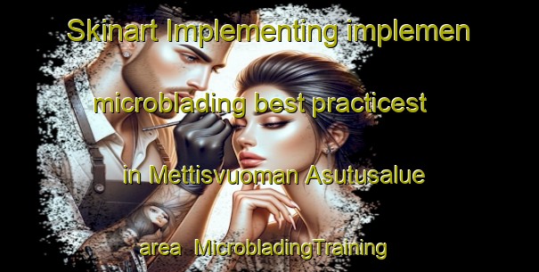 Skinart Implementing implemen microblading best practicest in Mettisvuoman Asutusalue area | #MicrobladingTraining #MicrobladingClasses #SkinartTraining-Finland