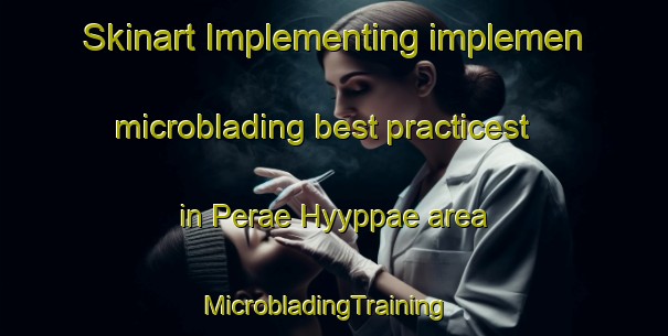 Skinart Implementing implemen microblading best practicest in Perae Hyyppae area | MicrobladingTraining | MicrobladingClasses | SkinartTraining-Finland