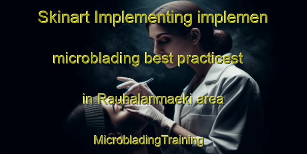Skinart Implementing implemen microblading best practicest in Rauhalanmaeki area | MicrobladingTraining | MicrobladingClasses | SkinartTraining-Finland