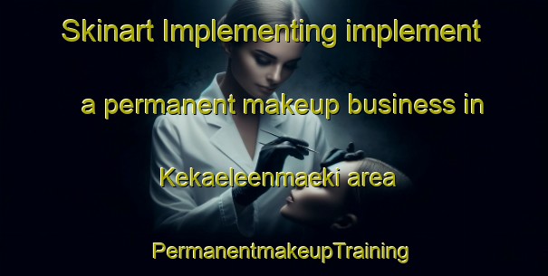 Skinart Implementing implement a permanent makeup business in Kekaeleenmaeki area | PermanentmakeupTraining | PermanentmakeupClasses | SkinartTraining-Finland