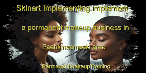 Skinart Implementing implement a permanent makeup business in Paehkinaemaeki area | #PermanentmakeupTraining #PermanentmakeupClasses #SkinartTraining-Finland