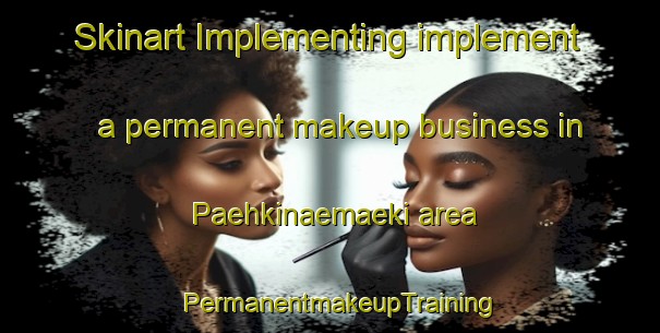 Skinart Implementing implement a permanent makeup business in Paehkinaemaeki area | PermanentmakeupTraining | PermanentmakeupClasses | SkinartTraining-Finland