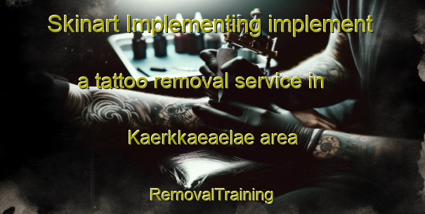 Skinart Implementing implement a tattoo removal service in Kaerkkaeaelae area | RemovalTraining | RemovalClasses | SkinartTraining-Finland