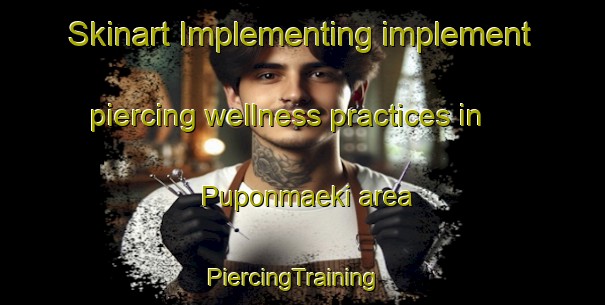 Skinart Implementing implement piercing wellness practices in Puponmaeki area | PiercingTraining | PiercingClasses | SkinartTraining-Finland