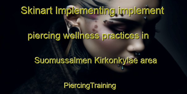 Skinart Implementing implement piercing wellness practices in Suomussalmen Kirkonkylae area | PiercingTraining | PiercingClasses | SkinartTraining-Finland