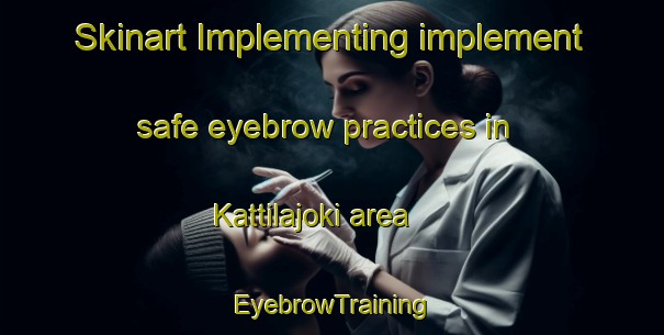 Skinart Implementing implement safe eyebrow practices in Kattilajoki area | EyebrowTraining | EyebrowClasses | SkinartTraining-Finland