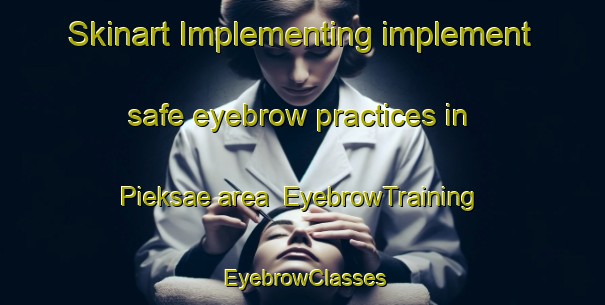 Skinart Implementing implement safe eyebrow practices in Pieksae area | EyebrowTraining | EyebrowClasses | SkinartTraining-Finland