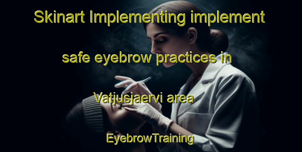 Skinart Implementing implement safe eyebrow practices in Vatjusjaervi area | EyebrowTraining | EyebrowClasses | SkinartTraining-Finland