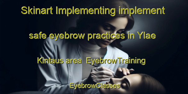 Skinart Implementing implement safe eyebrow practices in Ylae Kintaus area | EyebrowTraining | EyebrowClasses | SkinartTraining-Finland