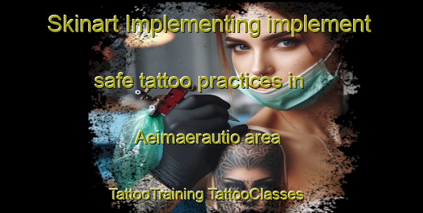 Skinart Implementing implement safe tattoo practices in Aeimaerautio area | #TattooTraining #TattooClasses #SkinartTraining-Finland