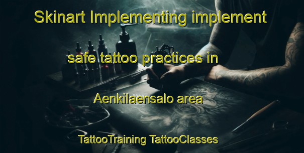 Skinart Implementing implement safe tattoo practices in Aenkilaensalo area | #TattooTraining #TattooClasses #SkinartTraining-Finland