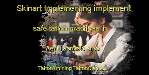 Skinart Implementing implement safe tattoo practices in Aenkilaensalo area | #TattooTraining #TattooClasses #SkinartTraining-Finland