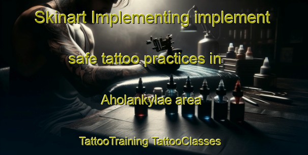 Skinart Implementing implement safe tattoo practices in Aholankylae area | #TattooTraining #TattooClasses #SkinartTraining-Finland