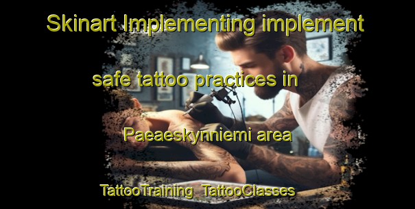 Skinart Implementing implement safe tattoo practices in Paeaeskynniemi area | TattooTraining | TattooClasses | SkinartTraining-Finland