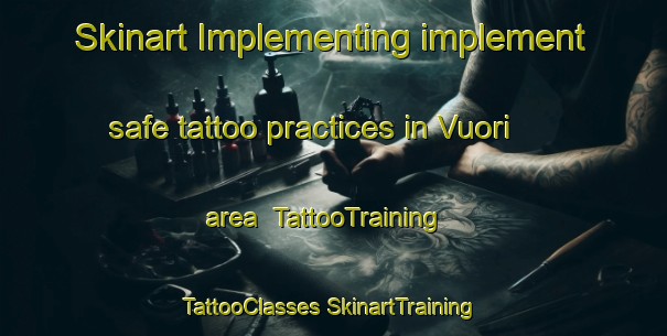 Skinart Implementing implement safe tattoo practices in Vuori area | #TattooTraining #TattooClasses #SkinartTraining-Finland