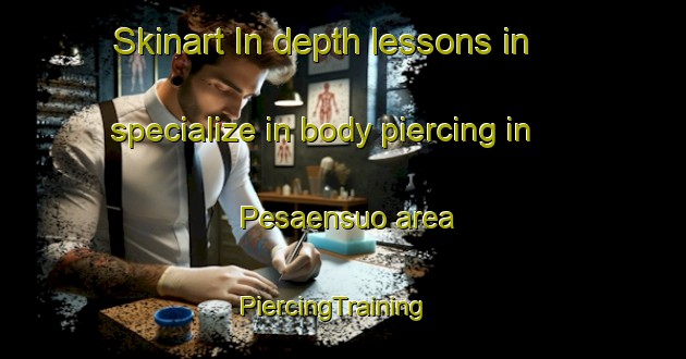 Skinart In-depth lessons in specialize in body piercing in Pesaensuo area | PiercingTraining | PiercingClasses | SkinartTraining-Finland
