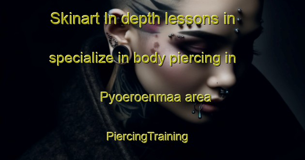 Skinart In-depth lessons in specialize in body piercing in Pyoeroenmaa area | PiercingTraining | PiercingClasses | SkinartTraining-Finland