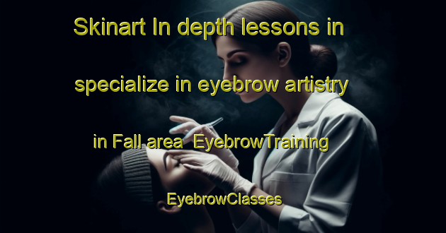 Skinart In-depth lessons in specialize in eyebrow artistry in Fall area | EyebrowTraining | EyebrowClasses | SkinartTraining-Finland
