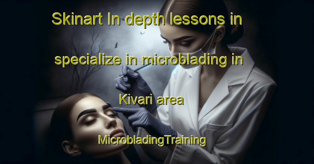 Skinart In-depth lessons in specialize in microblading in Kivari area | MicrobladingTraining | MicrobladingClasses | SkinartTraining-Finland