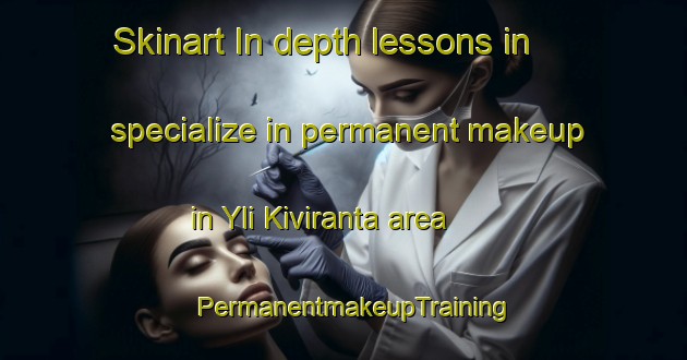 Skinart In-depth lessons in specialize in permanent makeup in Yli Kiviranta area | PermanentmakeupTraining | PermanentmakeupClasses | SkinartTraining-Finland