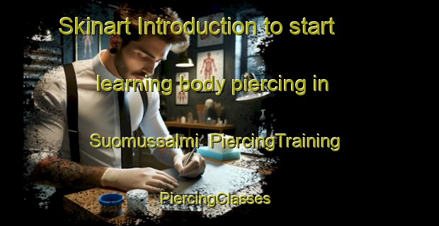 Skinart Introduction to start learning body piercing in Suomussalmi | PiercingTraining | PiercingClasses | SkinartTraining-Finland
