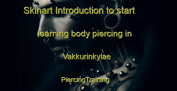 Skinart Introduction to start learning body piercing in Vakkurinkylae | PiercingTraining | PiercingClasses | SkinartTraining-Finland