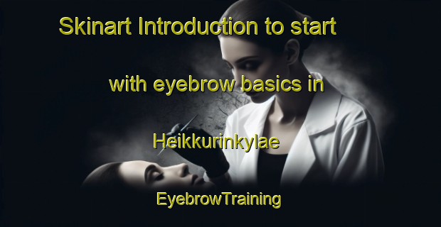 Skinart Introduction to start with eyebrow basics in Heikkurinkylae | EyebrowTraining | EyebrowClasses | SkinartTraining-Finland