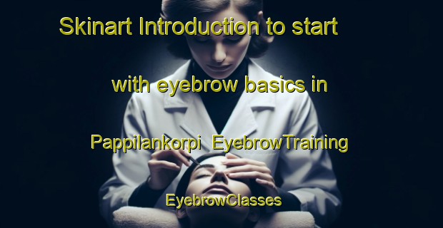 Skinart Introduction to start with eyebrow basics in Pappilankorpi | EyebrowTraining | EyebrowClasses | SkinartTraining-Finland