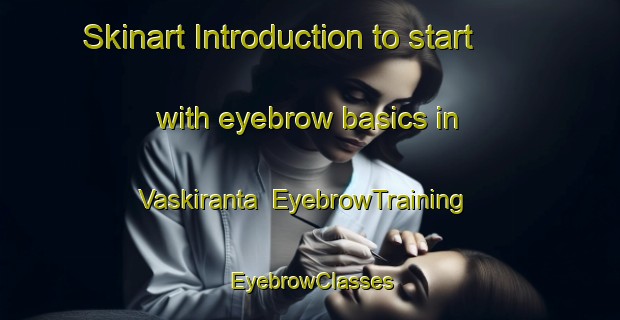 Skinart Introduction to start with eyebrow basics in Vaskiranta | EyebrowTraining | EyebrowClasses | SkinartTraining-Finland