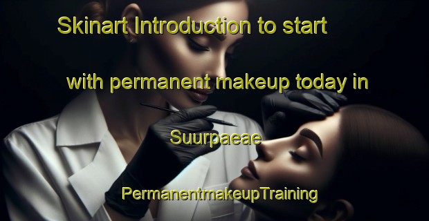 Skinart Introduction to start with permanent makeup today in Suurpaeae | PermanentmakeupTraining | PermanentmakeupClasses | SkinartTraining-Finland