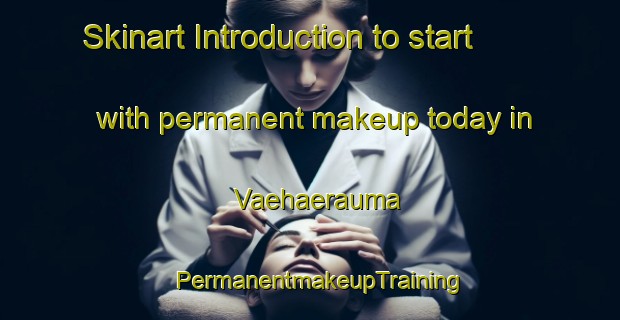 Skinart Introduction to start with permanent makeup today in Vaehaerauma | PermanentmakeupTraining | PermanentmakeupClasses | SkinartTraining-Finland